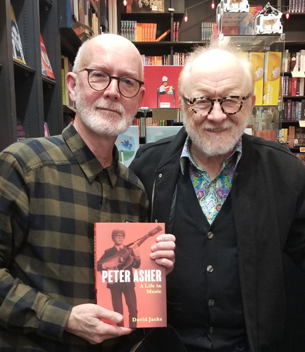 Peter Asher and David Jacks at Book Soup